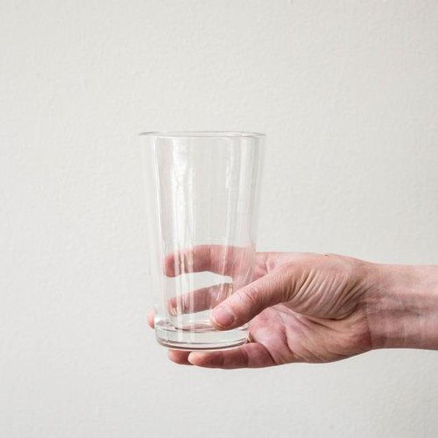 S + M Clear Glass Tumbler