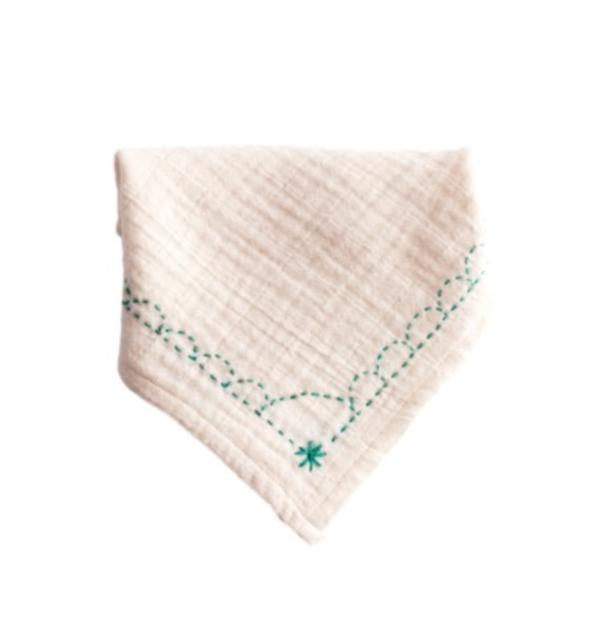 Bandana Bib Mermaid Green