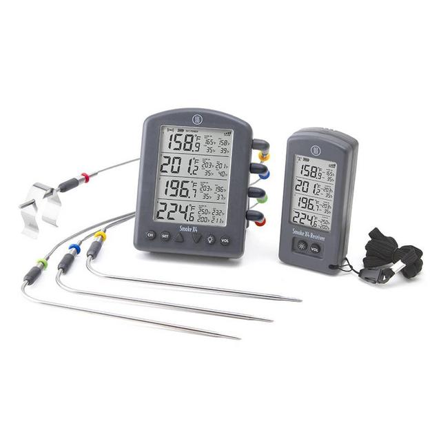 Smoke X™ Long-Range Wireless BBQ Alarm Thermometer