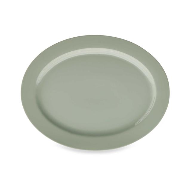 Real Simple® Oval Rim Serving Platter in Sage