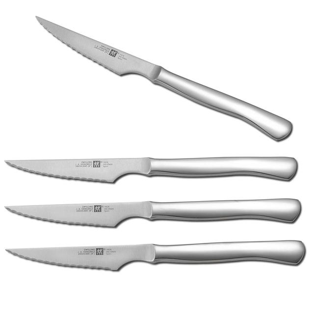 Zwilling J.A. Henckels Stainless Steel 4-Piece Steak Knife Set