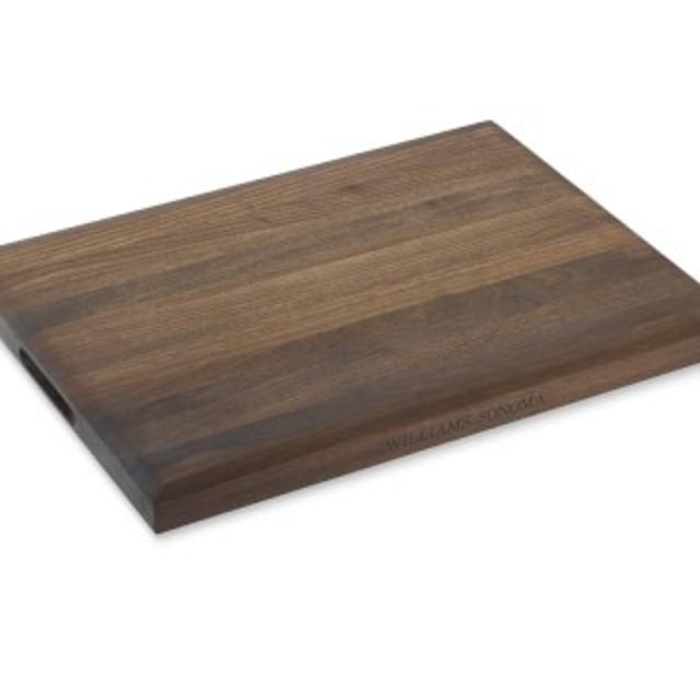 Williams-Sonoma Edge-Grain Cutting Board, Walnut, Medium