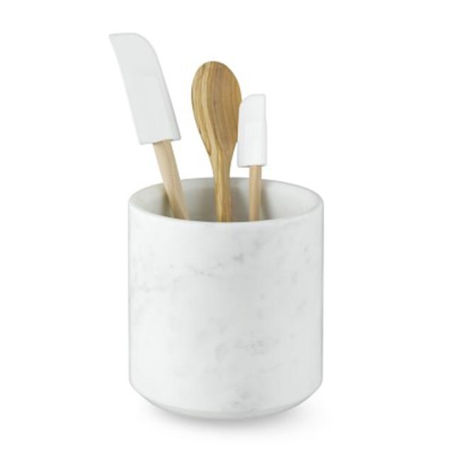 Williams-Sonoma Marble Partitioned Utensil Holder