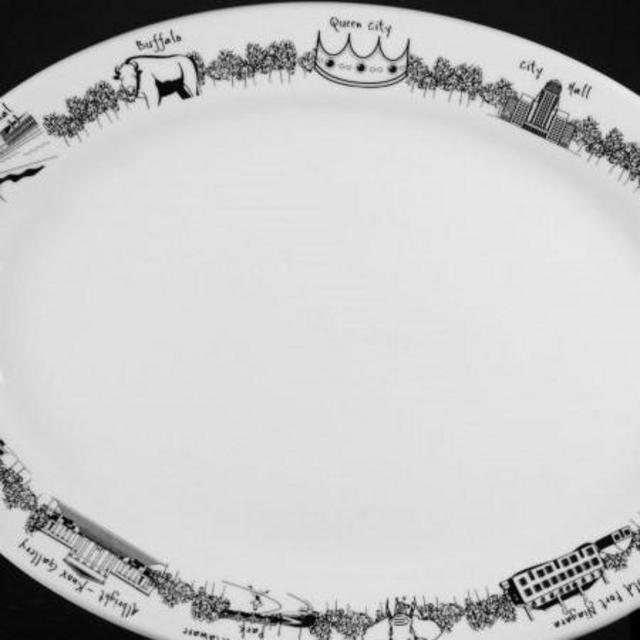 Buffalo Oval Platter