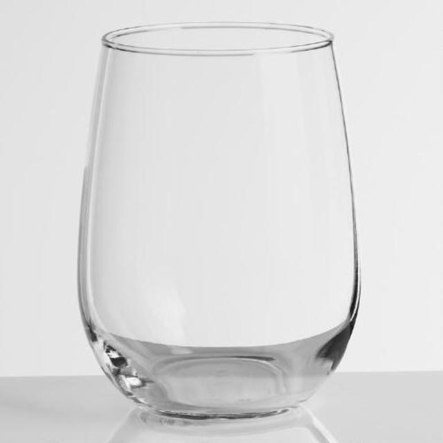 Stemless White Wine Glasses Set of 4