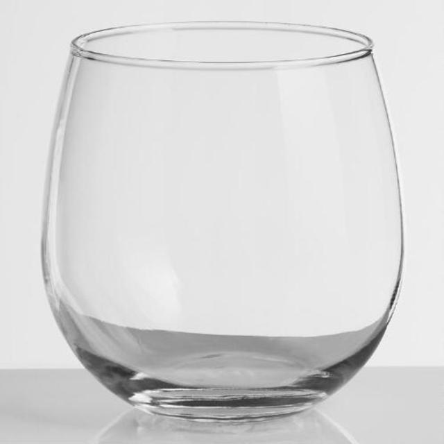 Stemless Red Wine Glasses Set of 4