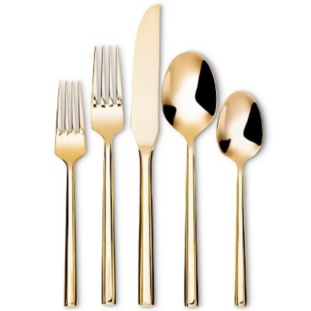5pc Izon Flatware Set Gold - Threshold™
