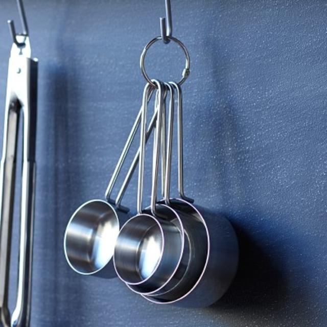 Williams Sonoma Open Kitchen Stainless-Steel Measuring Cups