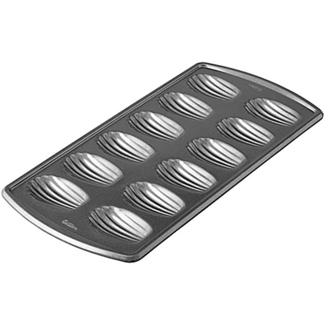 Wilton® Advance Select™ Premium Nonstick 12-Cavity Madeleine Pan in Gunmetal