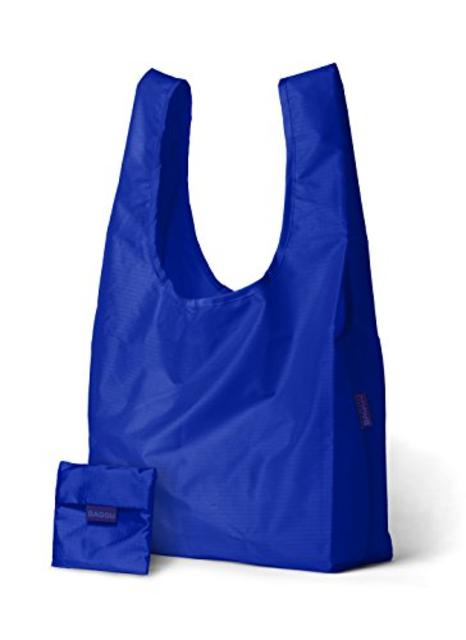 Baggu Standard Reusable Shopping Bag, Dark Blue