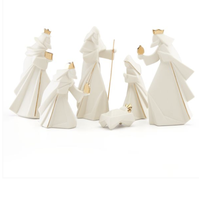 Starry Night 6-pc Nativity Set by Lenox