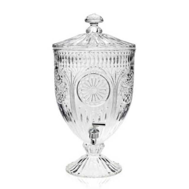 Godinger 22266 Medallion 2 Gallon Beverage Dispenser