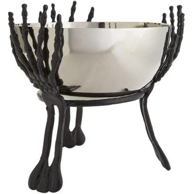 Skeleton Hand Serving Bowl