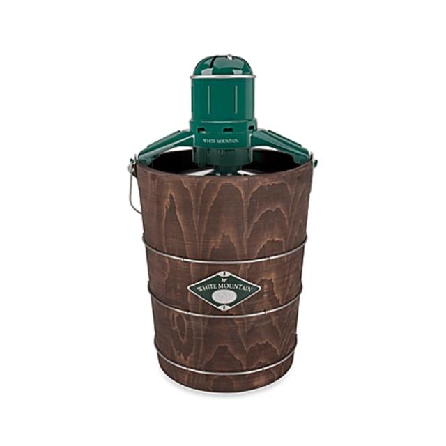 White Mountain® Appalachian Series 6-Quart Electric Ice Cream Maker