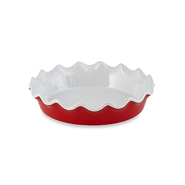 Home Essentials & Beyond Brights 10-Inch Pie Dish in Red