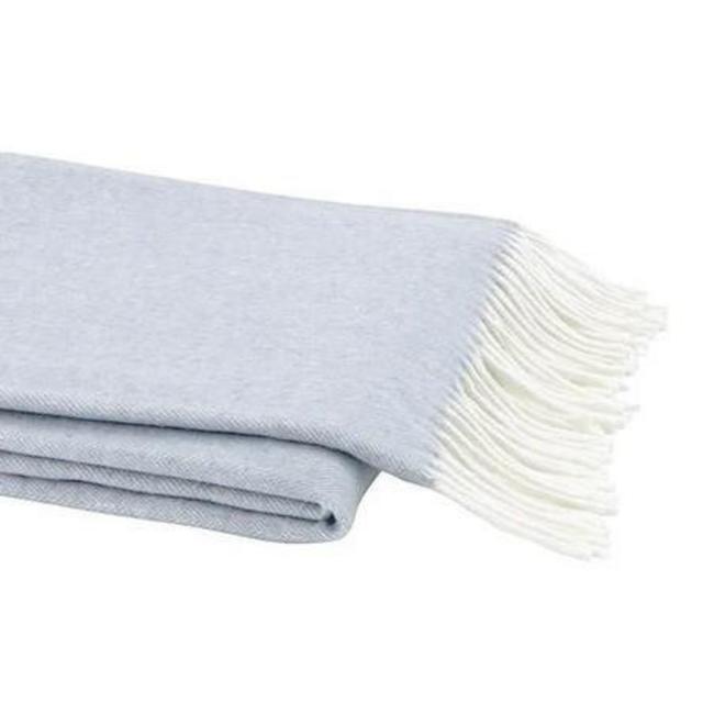 Lands Downunder Herringbone Throw Hydrangea