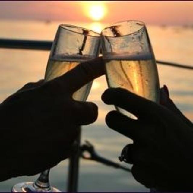 Sunset Champagne Sail