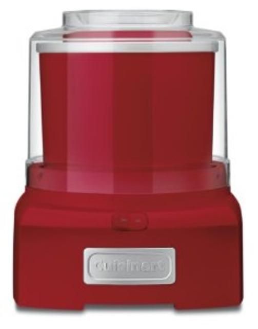 Cuisinart ICE-21R Frozen Yogurt, Ice Cream & Sorbet Maker, Red