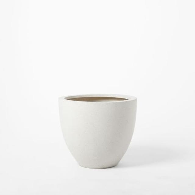 1 West Elm 16" Round Outdoor Planter