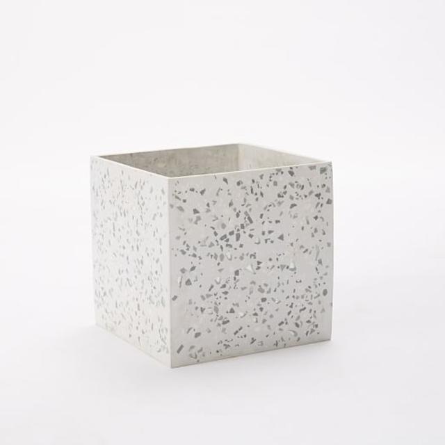 1 West Elm Terrazzo Outdoor Planters