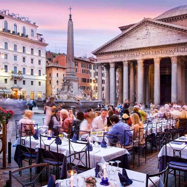 Dinner in Rome