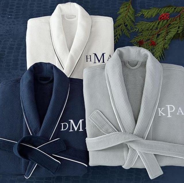 Hotel Piped Trim Robe