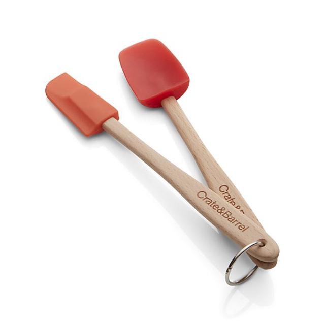 Set of 2 Warm Mini Spatulas