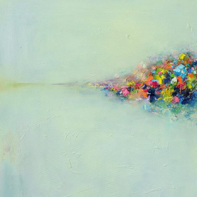 Abstract art print,Giclee Print,original abstract painting-Abstract Landscape print- wall decor,wall art, fine art print 10x10 12x12 16x16