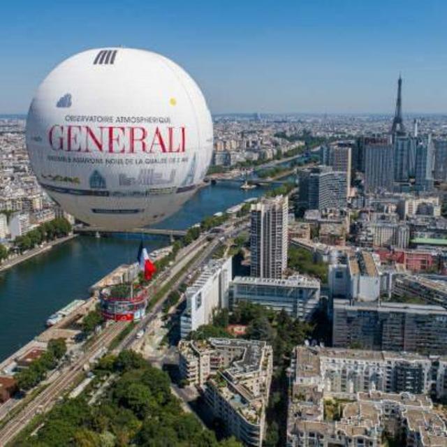 Date: A Trip on the Ballon de Paris Generali & Lunch