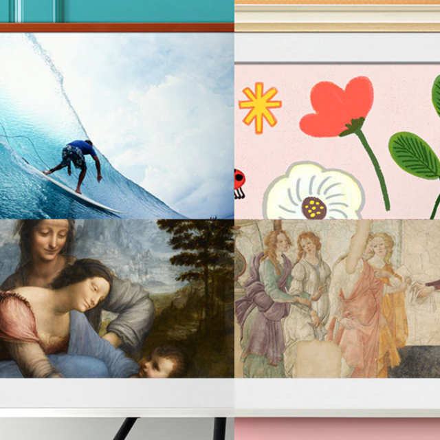 "The Frame" TV 55" QLED 2021