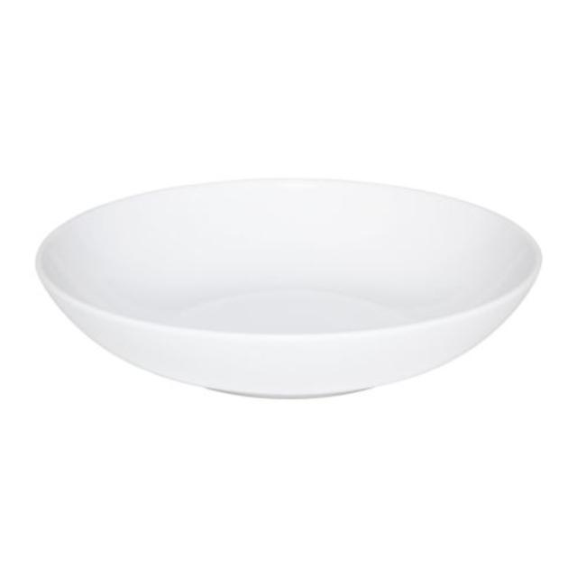 Ikea FÄRGRIK- Large Bowl, white, stoneware