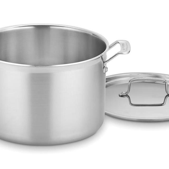 Cuisinart MCP66-28N MultiClad Pro Stainless 12-Quart Stockpot with Cover