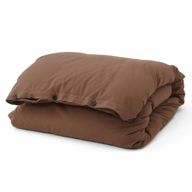 Organic Cotton Percale Duvet Cover