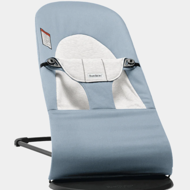 Bouncer Balance Soft in Blue/Grey Cotton/Jersey
