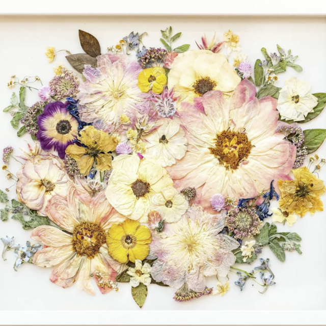 Pressed Floral Bouquet Preservation