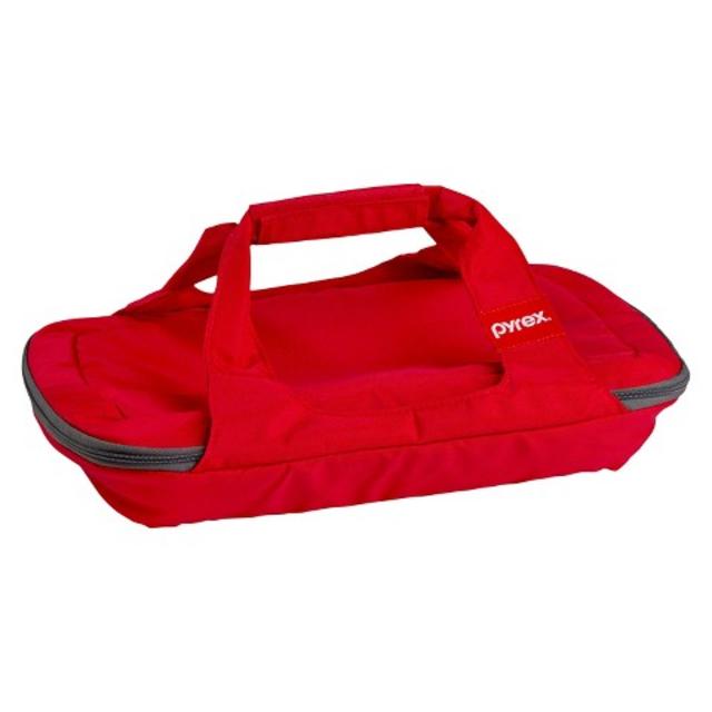 Pyrex Solid Red Portable Bag product details page