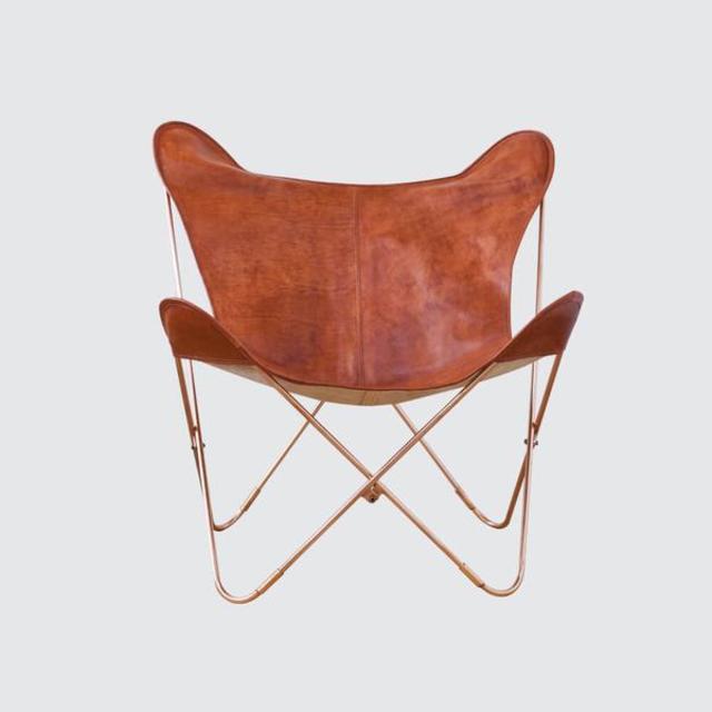 Palermo Chair - Copper & Cognac