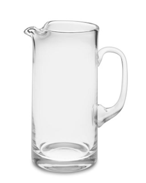Tall Glass Pitcher