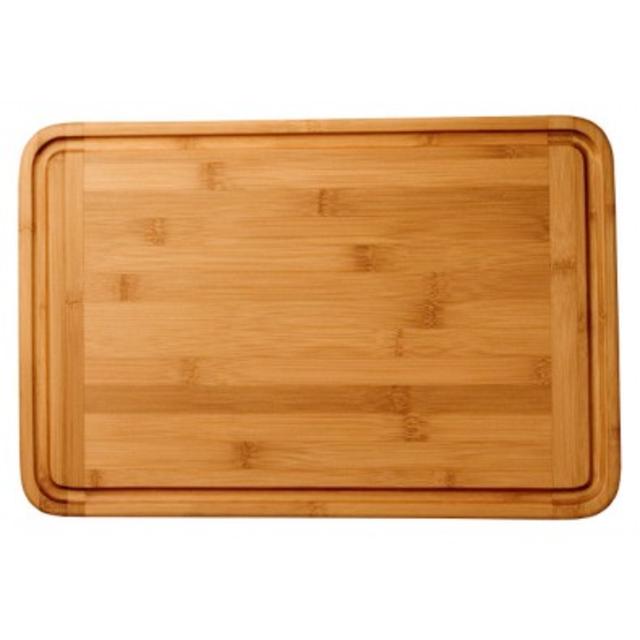 Malibu Bamboo Cutting Board with Moat, 12 x 18 in.