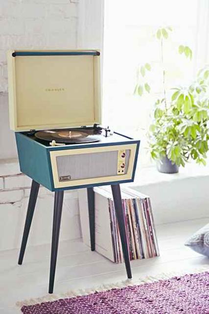 Crosley X UO Sterling Vinyl Record Player