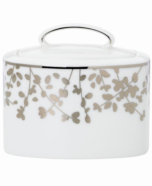 kate spade new york Gardner Street Platinum Covered Sugar Bowl