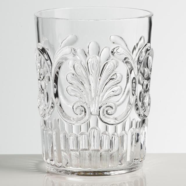 Clear Pacific Acrylic Tumbler Glasses Set of 2