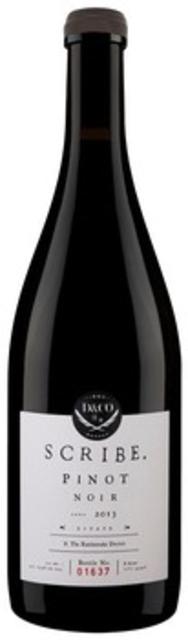 Scribe Winery - 2013 Estate Pinot Noir