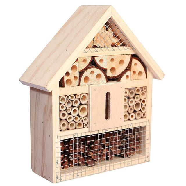 Niteangel Natural Wooden Hotel Bee Bug House/Hotel (Classic)