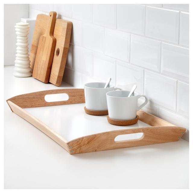 KLACK								Tray, rubberwood