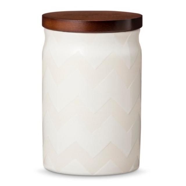 Small Canister Threshold Wood Lid product details page