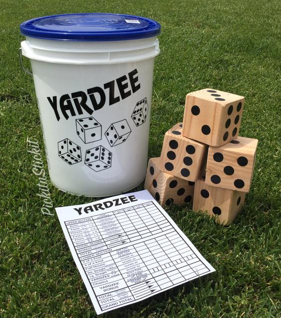 Yardzee // Yahtzee //Lawn game
