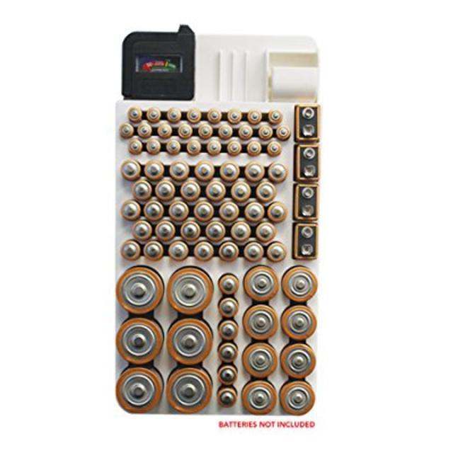 Range Kleen WKT4162 82-Battery organizer with Removable Tester