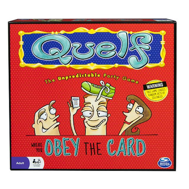 Quelf Board Game (colors styles may vary)
