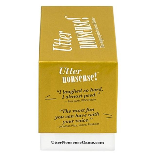 Utter Nonsense Adult Card Game